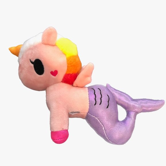 Aurora Tokidoki "Perlina" Mermicorno Plush Stuffed Mermaid Unicorn 2020 Edition - Picture 4 of 10